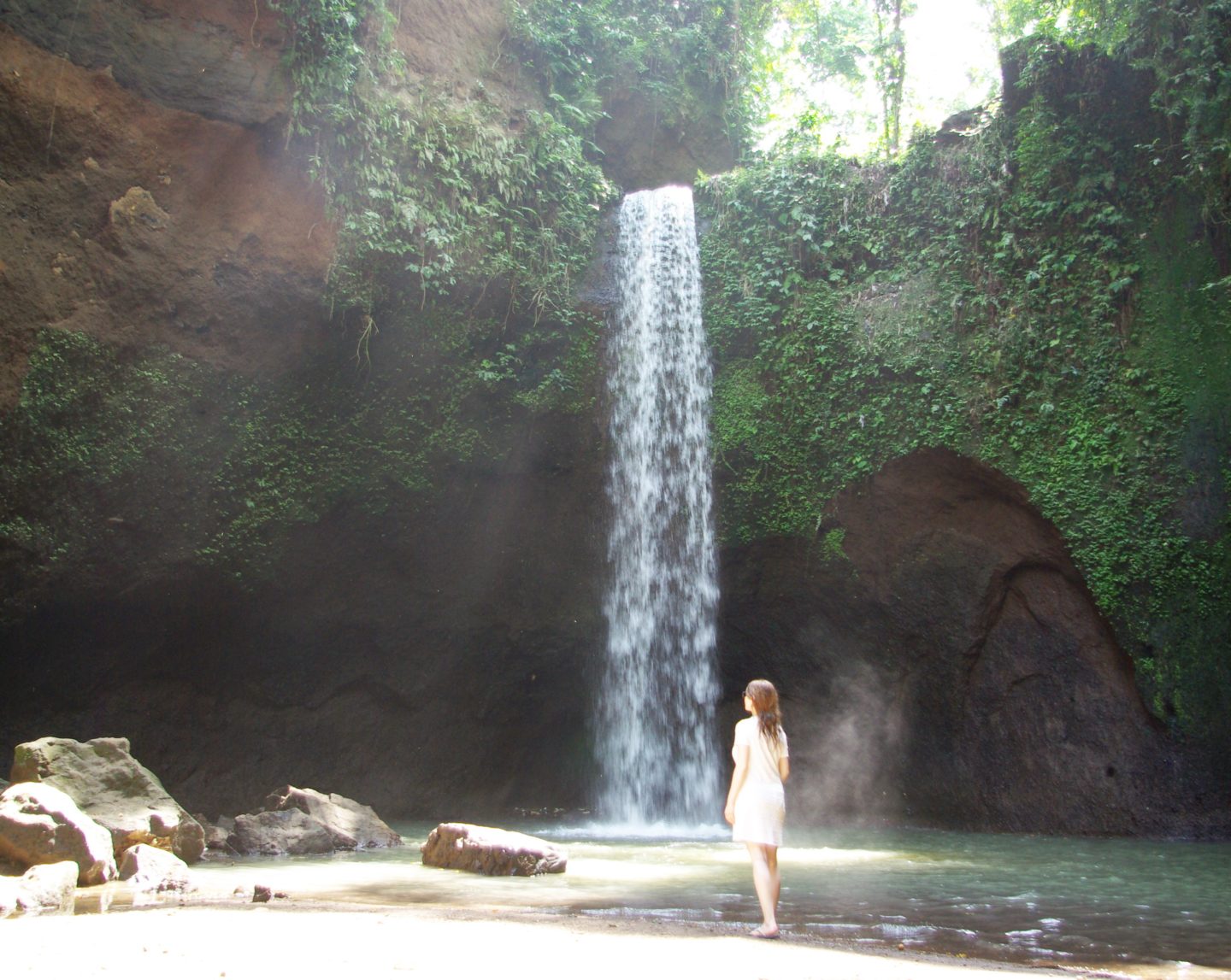 Tibumana Waterfall, near Ubud, Bali, Indonesia.