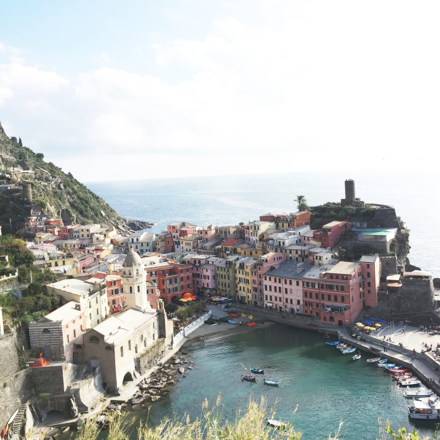 Vernazza, Cinque Terre, Italy. My favorite town out of all five!