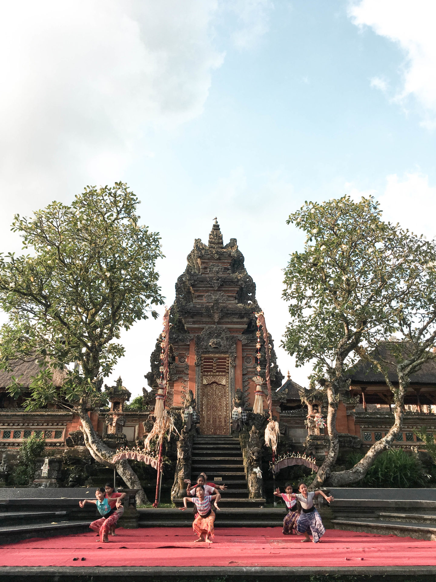 Pura Saraswati right next to Ubud market