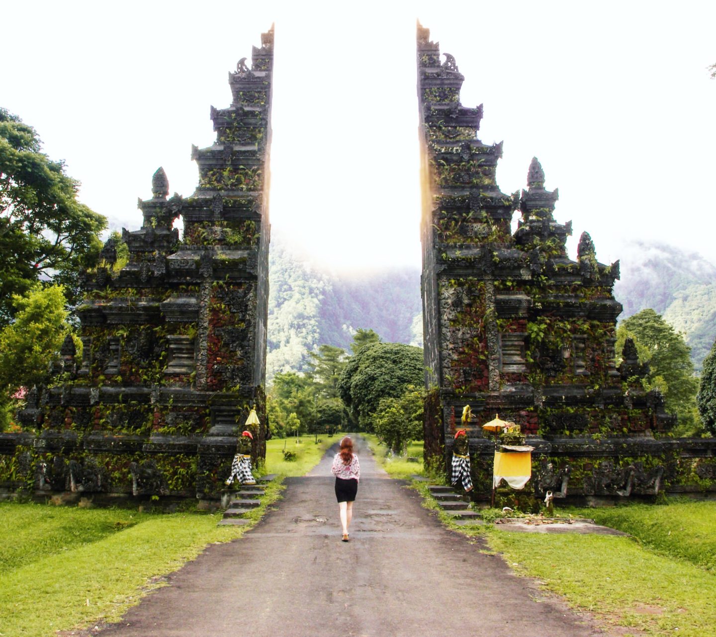 Most famous gate of Bali or as I would call it a valley of waterfalls (so many waterfalls around).