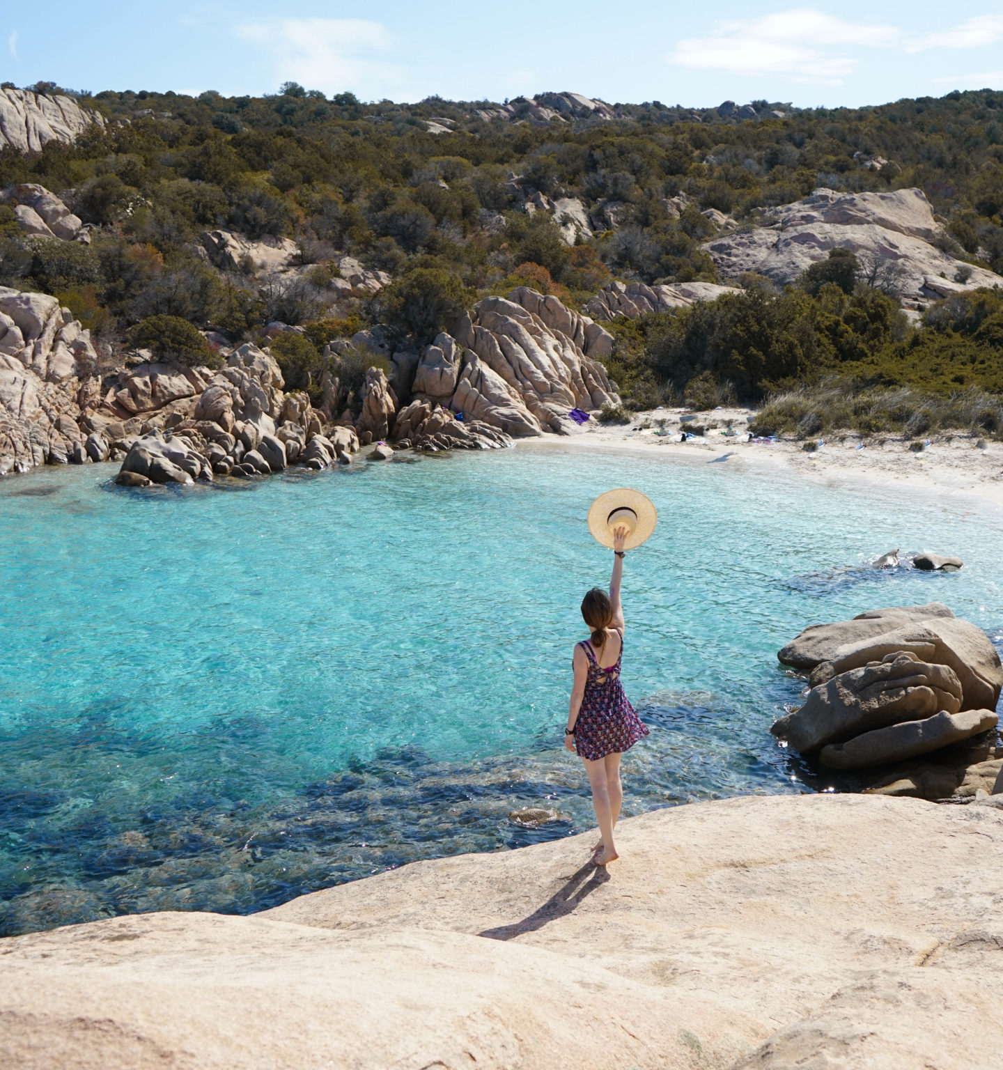 San Teodoro, Sardinia, Italy offers what you’d expect to find on an island in the Caribbean. Endless beaches, as-white-as-it-gets sand, turquoise waters and flamingos!