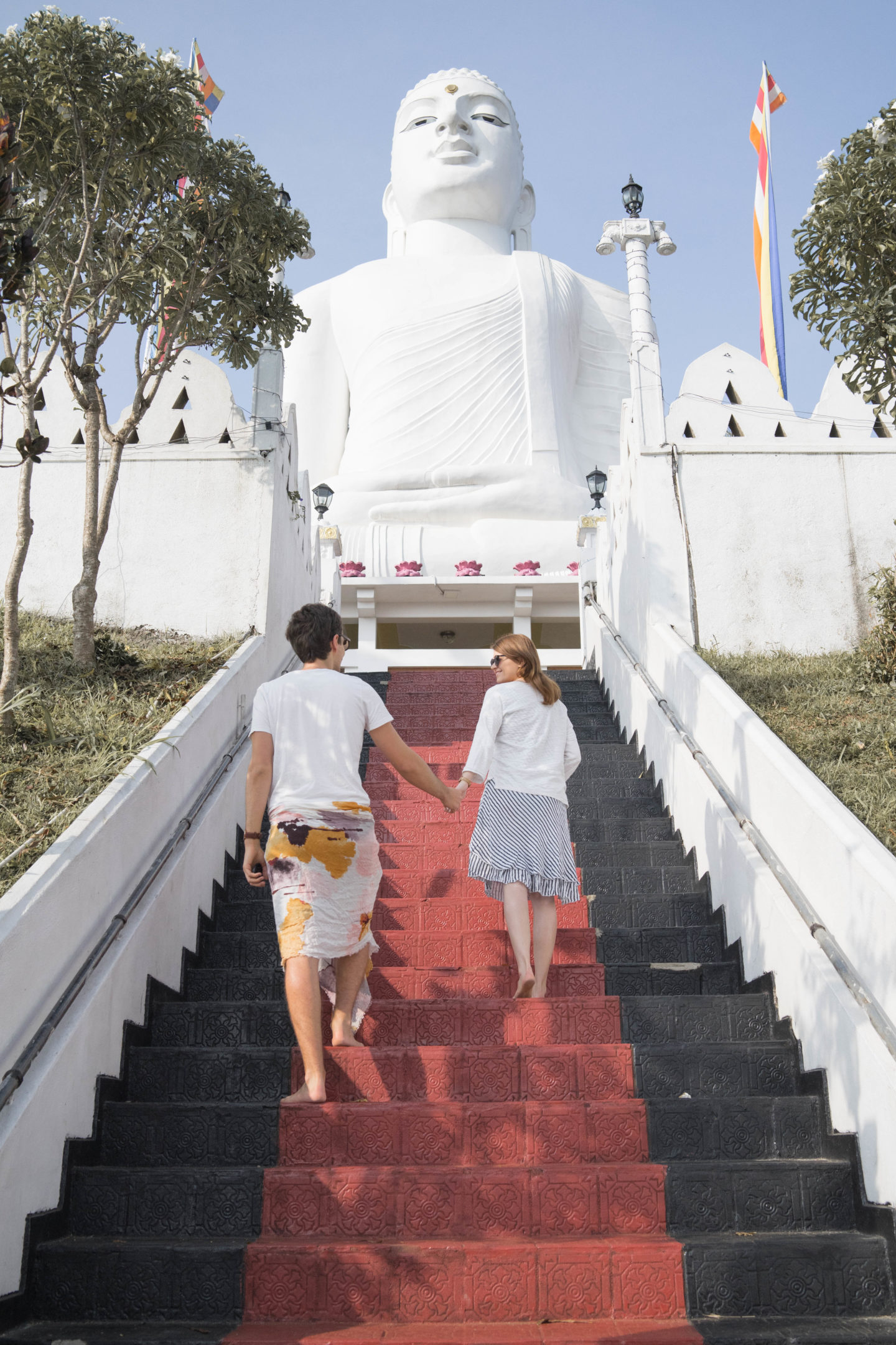 Bahiravokanda Vihara Buddha statue in Kandy