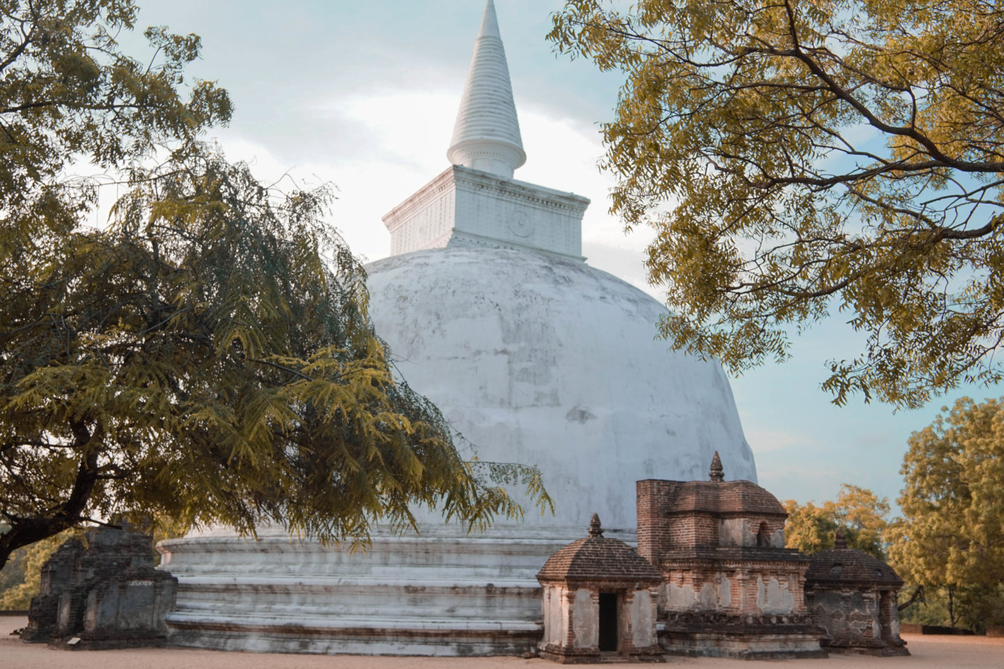 Sigiriya - Stupa in Historic Polonnaruwa ancient city