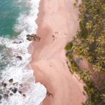 Rekawa beach Tangalle drone