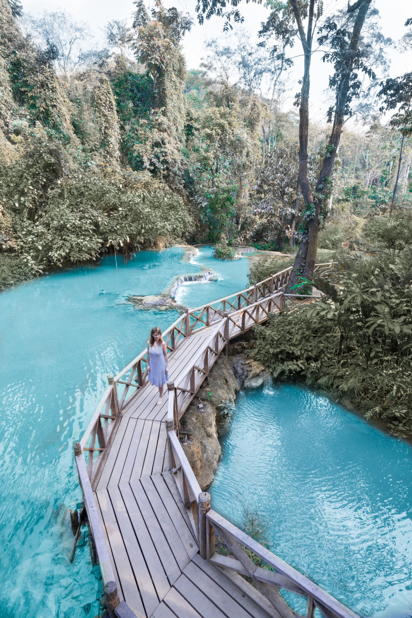 kuang si watterfalls laos