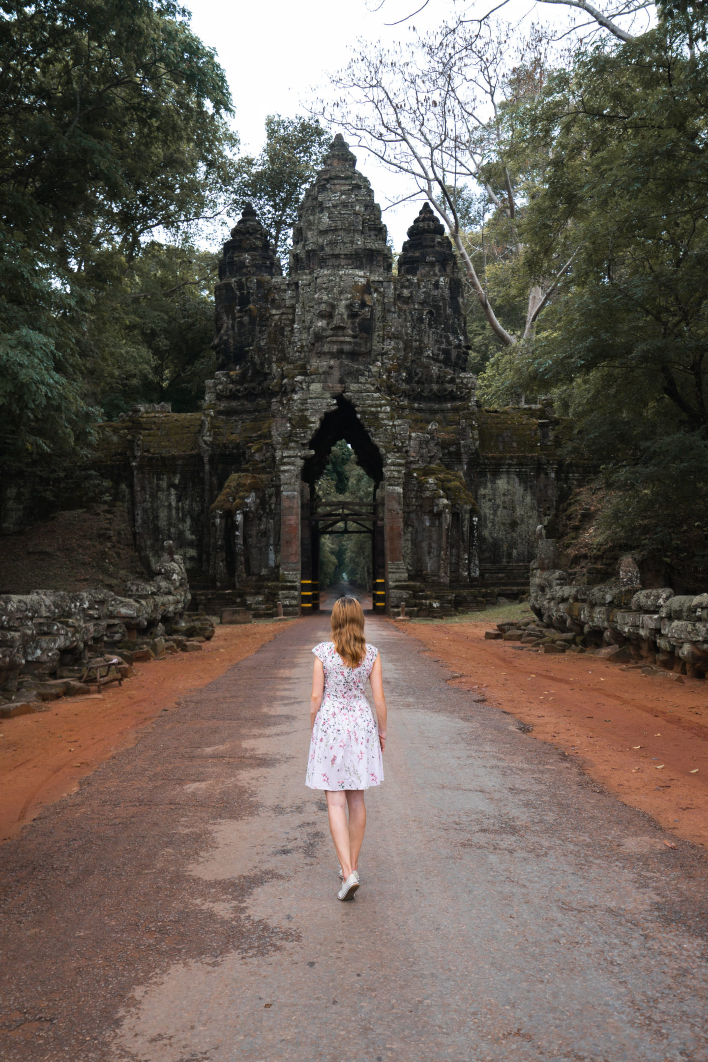 How to beat the crowds in Angkor Wat - Bayon temple entrance