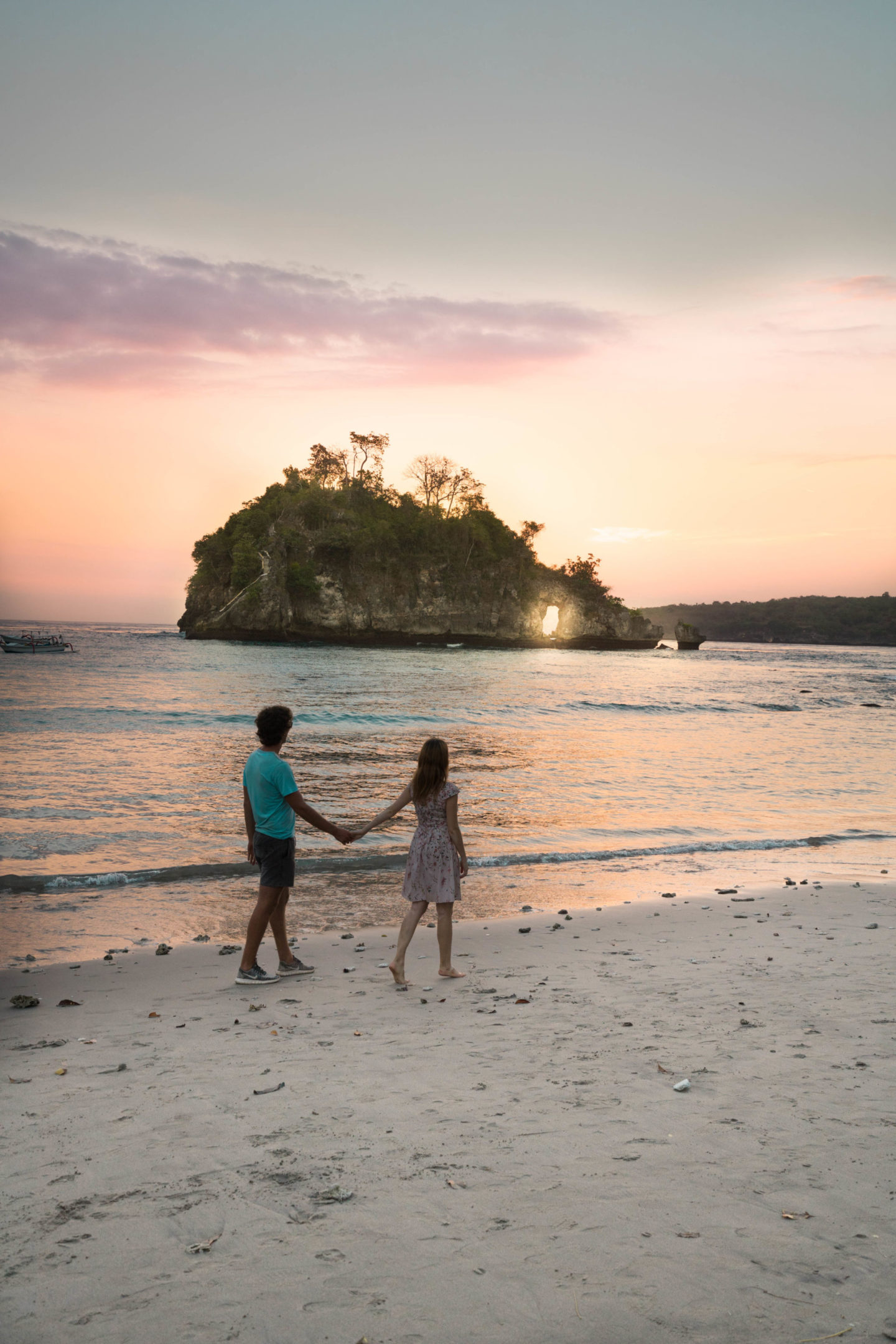 Nusa Penida: Escaping the Crowds - Crystal Bay sunset