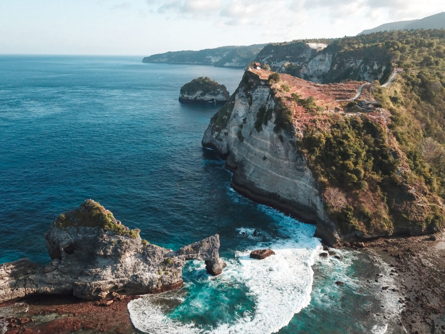 Nusa Penida: Atuh Beach from above